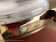 Load image into Gallery viewer, Lord Elgin Brushed Silver Concentic Circle Dial, Manual, 30.5mm