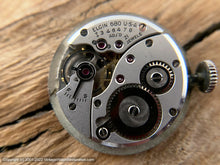 Load image into Gallery viewer, Lord Elgin Henslee ‘US Steel' Logo on Silver Dial, Manual, 30mm