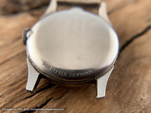 Load image into Gallery viewer, Lord Elgin Henslee ‘US Steel' Logo on Silver Dial, Manual, 30mm