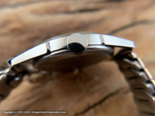 Load image into Gallery viewer, Lord Elgin Henslee ‘US Steel' Logo on Silver Dial, Manual, 30mm