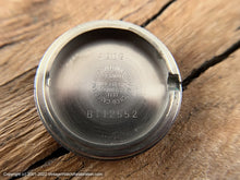 Load image into Gallery viewer, Lord Elgin Henslee ‘US Steel' Logo on Silver Dial, Manual, 30mm