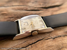 Load image into Gallery viewer, Lord Elgin Art Deco with "Whisker" Design on Dial, Bolt Lugs,  Manual, 24x39mm