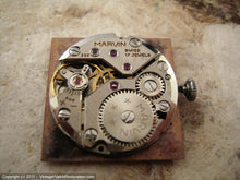 Load image into Gallery viewer, Marvin in Large Square Case with Salmon-Rose Dial, Manual, 27.5x27.5mm