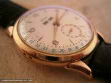 Load image into Gallery viewer, 18K Gold Marvin Day/Date Complicated, Manual, Large 35mm