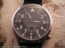 Load image into Gallery viewer, Maratac 'Mid Pilot' Black Dial with Miyota movement, Automatic, Huge 39mm
