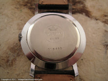 Load image into Gallery viewer, Classic Marvin NOS Pearl White Dial Gem, Manual, Very Large 35mm