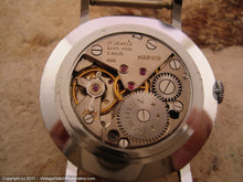 Load image into Gallery viewer, Classic Marvin NOS Pearl White Dial Gem, Manual, Very Large 35mm