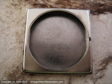 Load image into Gallery viewer, Square Marvin with Deep Red Dial , Manual, 27.5x34mm