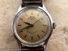 Load image into Gallery viewer, Mido Multifort Extra Super Bumper Movement with Lovely Yellow Patina Dial, Automatic, 30.5mm