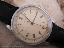 Load image into Gallery viewer, Original WWII Era Movado Elegant Roman Dial, Manual, Very Large 35mm
