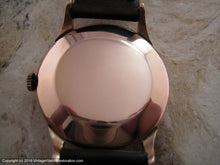 Load image into Gallery viewer, Original Silver Dial Movado with 18K Rose Gold Case, Manual, Large 35mm