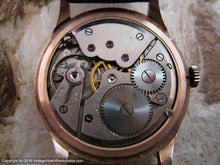 Load image into Gallery viewer, Original Silver Dial Movado with 18K Rose Gold Case, Manual, Large 35mm