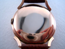 Load image into Gallery viewer, Stylized Movado Pink Gold Deco Gem, Manual, Whopping 37mm