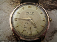 Load image into Gallery viewer, Original Two Tone Dial Movado Rose Gold Bumper, Automatic, 34mm