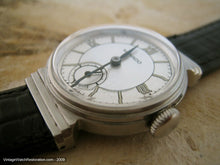 Load image into Gallery viewer, Early Movado Gem with Deco Stepped Lugs, Manual, 29mm