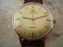 Load image into Gallery viewer, Gold Dial Movado Kingmatic, Automatic, Large 34mm