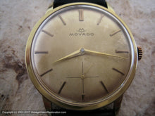 Load image into Gallery viewer, Movado Classic with Original Golden Dial, Manual, Large 34mm