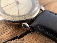 Load image into Gallery viewer, Marvin with Elegant Two Tone Original Military Style Dial, Horned Lugs, c.1940s, Manual, Large 36mm