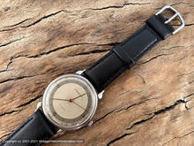 Load image into Gallery viewer, Marvin with Elegant Two Tone Original Military Style Dial, Horned Lugs, c.1940s, Manual, Large 36mm