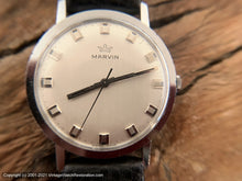 Load image into Gallery viewer, Marvin with a Perfect Original Striated Design Dial with Squared Markers and Hands, Manual, 35mm