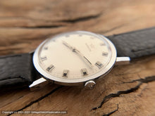 Load image into Gallery viewer, Marvin with a Perfect Original Striated Design Dial with Squared Markers and Hands, Manual, 35mm