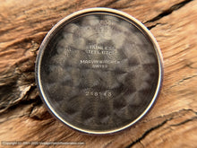 Load image into Gallery viewer, Marvin Parchment Patina in Tear Drop Lug Case, Manual, Large 35.5mm