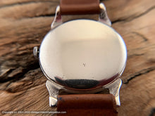 Load image into Gallery viewer, Marvin Parchment Patina in Tear Drop Lug Case, Manual, Large 35.5mm