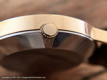Load image into Gallery viewer, Movado-Zenith Museum with Date in Dot at Twelve, Black Reflective Dial, Manual, 35mm