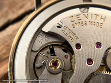 Load image into Gallery viewer, Movado-Zenith Museum with Date in Dot at Twelve, Black Reflective Dial, Manual, 35mm