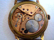 Load image into Gallery viewer, Omega 18K-Bold Roman numerals, Manual, Very large 37mm