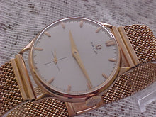 Load image into Gallery viewer, Omega 18K Rose Gold, C. 266, Manual, Large 35mm