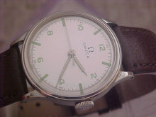 Load image into Gallery viewer, Omega Military Stainless Steel, Cal 30T2 SC, Manual, 33mm