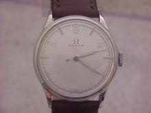 Load image into Gallery viewer, Omega Military Stainless Steel, Cal 30T2 SC, Manual, 33mm