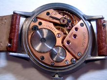 Load image into Gallery viewer, Huge Orig Mustard-Brown Omega, Manual, Huge 37.5mm