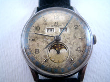 Load image into Gallery viewer, Rare Omega 'Cosmic' Triple Calendar Moonphase, Manual, 35mm