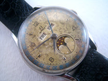 Load image into Gallery viewer, Rare Omega 'Cosmic' Triple Calendar Moonphase, Manual, 35mm