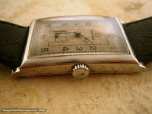 Load image into Gallery viewer, Rare Large Original Vintage Omega Curvex Tank, Manual, 25.5x42mm