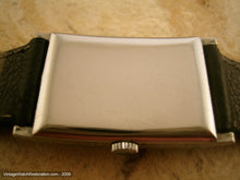 Load image into Gallery viewer, Rare Large Original Vintage Omega Curvex Tank, Manual, 25.5x42mm