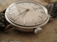 Load image into Gallery viewer, White/Silver Omega Seamaster, Automatic, Large 35mm