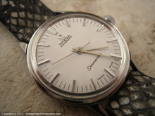Load image into Gallery viewer, White/Silver Omega Seamaster, Automatic, Large 35mm