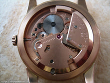 Load image into Gallery viewer, Beefy 18K Pink Gold Bumper with Patina, Automatic, Very Large 35mm