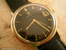 Load image into Gallery viewer, Classic Omega Seamaster with Black Dial, Manual, Large 34.5mm