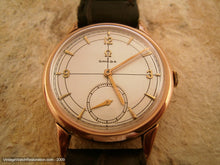 Load image into Gallery viewer, Stunning Ivory and Gold 18K Omega with Cross Hair, Manual, Large 35mm