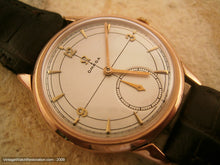Load image into Gallery viewer, Stunning Ivory and Gold 18K Omega with Cross Hair, Manual, Large 35mm