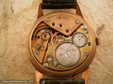 Load image into Gallery viewer, Stunning Ivory and Gold 18K Omega with Cross Hair, Manual, Large 35mm