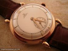 Load image into Gallery viewer, Large 18K Pink Gold Omega Cal 330 Bumper, Automatic, Very Large 36mm