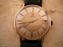 Load image into Gallery viewer, Rose Gold Two Tone Omega with Date, Manual, 31mm