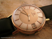 Load image into Gallery viewer, Rose Gold Two Tone Omega with Date, Manual, 31mm