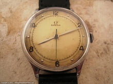 Load image into Gallery viewer, Early Omega 30T2 SC PC with Original Mustard-Yellow Dial, Manual, Large 35mm