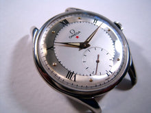 Load image into Gallery viewer, Omega 2-Toned Roman, Red Star, Manual, Huge 38.5mm